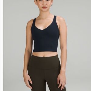Lululemon Align Tank size 4 true navy